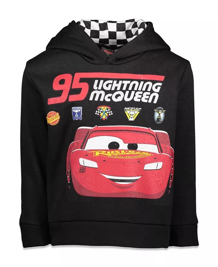 

Толстовка с капюшоном Pixar Cars Lightning Mc Queen для мальчиков Disney, черный