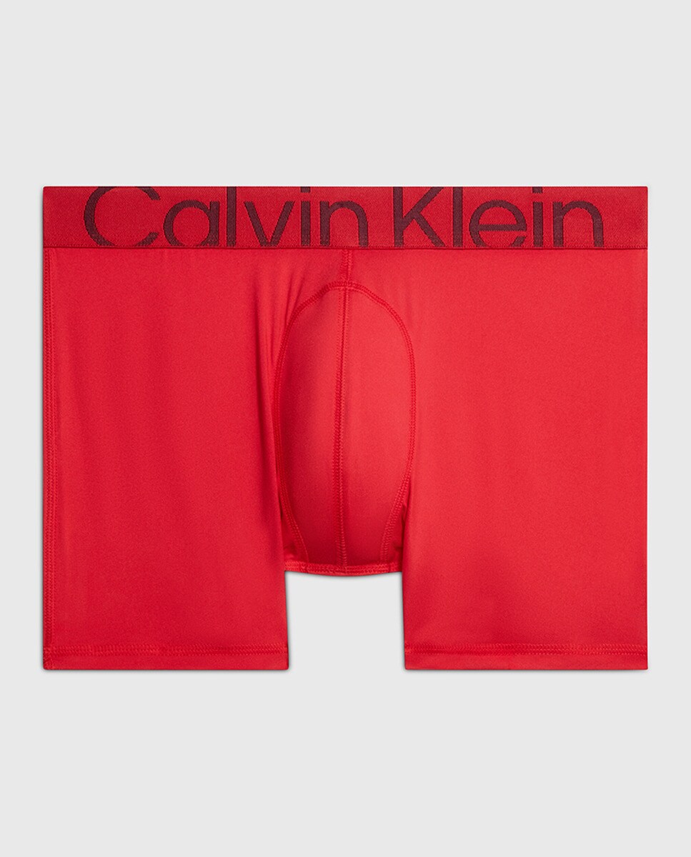 

Мужские длинные боксеры Calvin Klein, красный