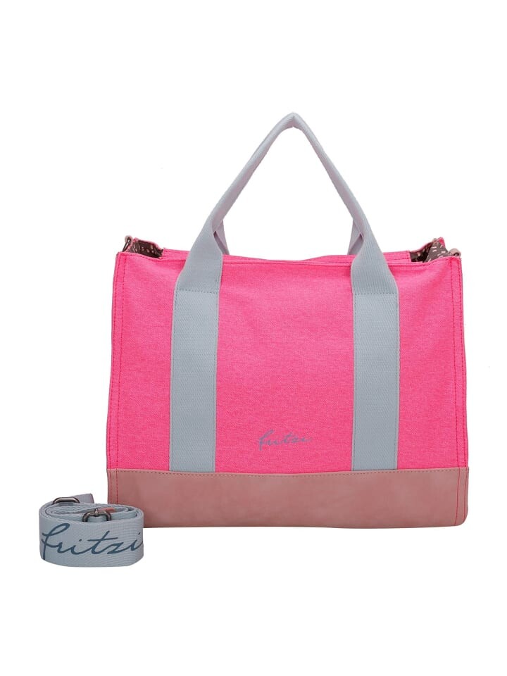 

Сумочка Fritzi aus Preußen Canvas 40 cm, цвет neon pink