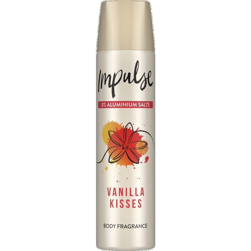 

Дезодорант-спрей «Ванильные поцелуи» Impulse, 75 ml