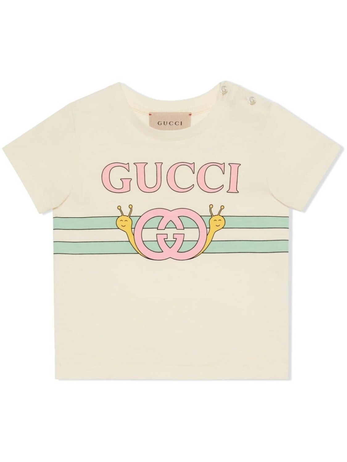 

Gucci Kids футболка с принтом, нейтральный цвет
