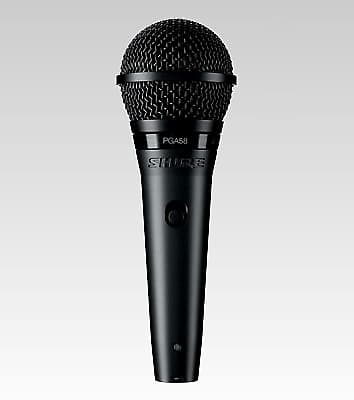 Кардиоидный динамический вокальный микрофон Shure PGA58-XLR вокальный микрофон shure pga58 xlr e