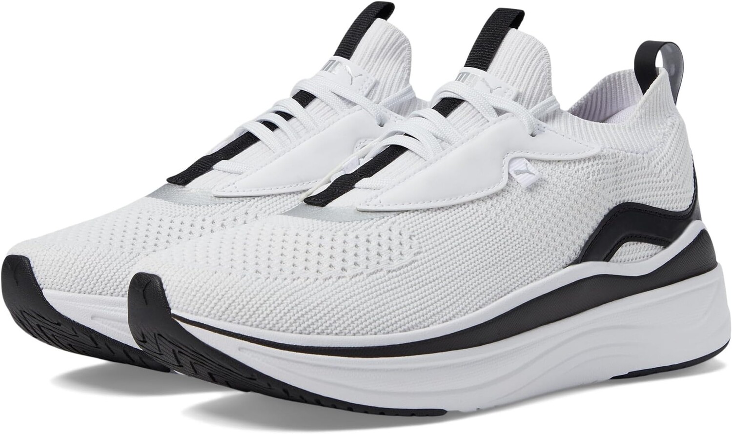 

Кроссовки PUMA Softride Stakd, цвет Puma White/Puma Black/Puma Silver