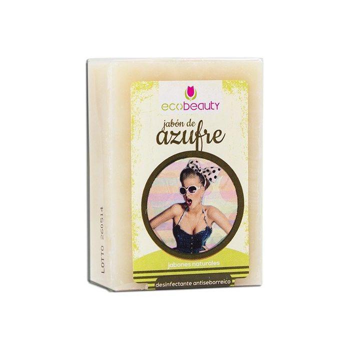 Мыло Jabon de Azufre Ecobeauty, 100 gr мыло jabon natural de argan ecobeauty 100 gr