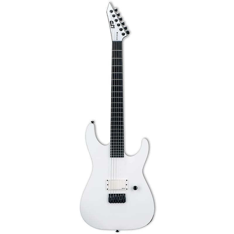цена Электрогитара ESP LTD M-HT Arctic Metal Snow White Satin Electric Guitar