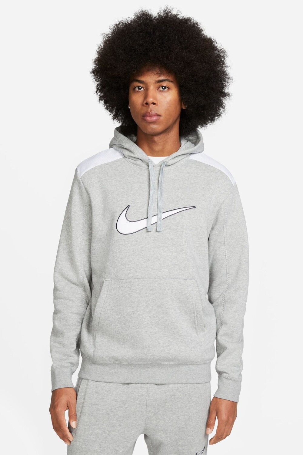 

Спортивная толстовка с цветными блоками Nike, серый