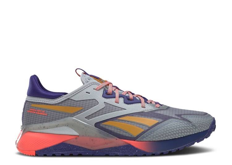 

Кроссовки Reebok NANO X2 TR ADVENTURE 'GREY BOLD PURPLE', серый