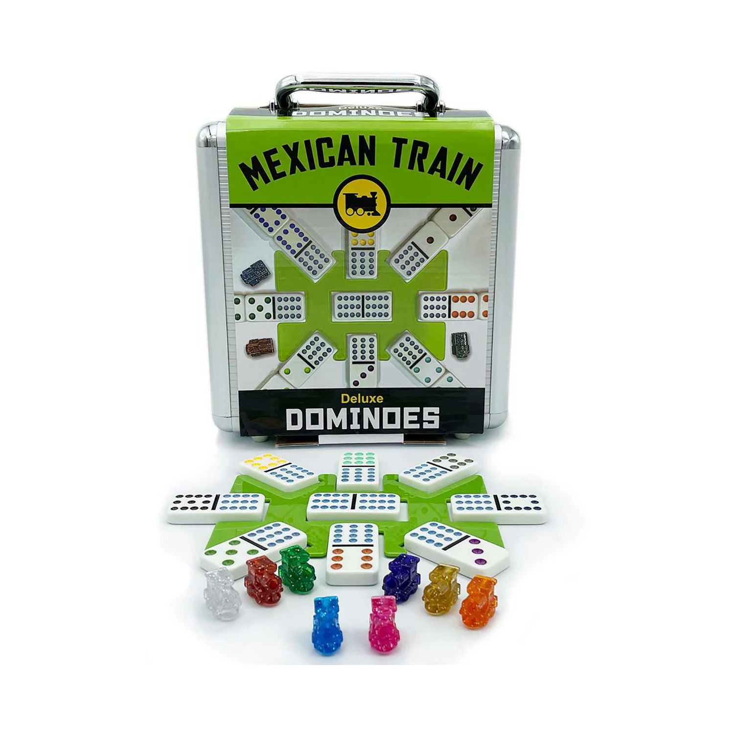 Универсиада Домино «Мексиканский поезд Делюкс» University Games gameset домино мексиканский поезд ewa