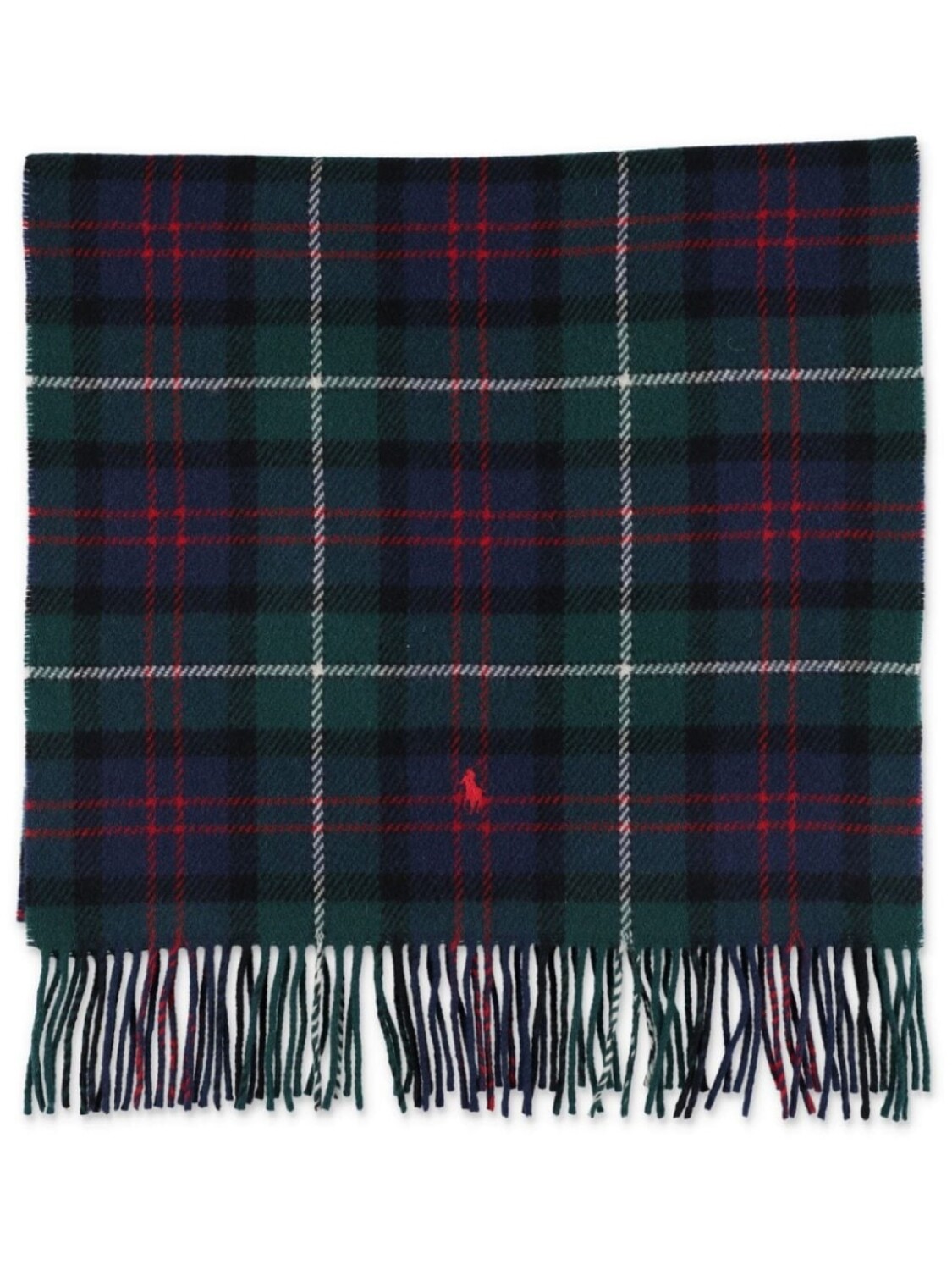 

Шарф в клетку Polo Ralph Lauren, зеленый