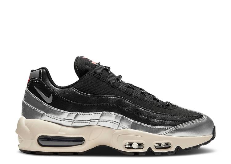 Air max 95 store metallic silver