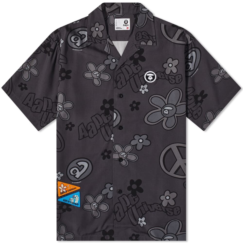 

Рубашка для отпуска AAPE & Peace, черный