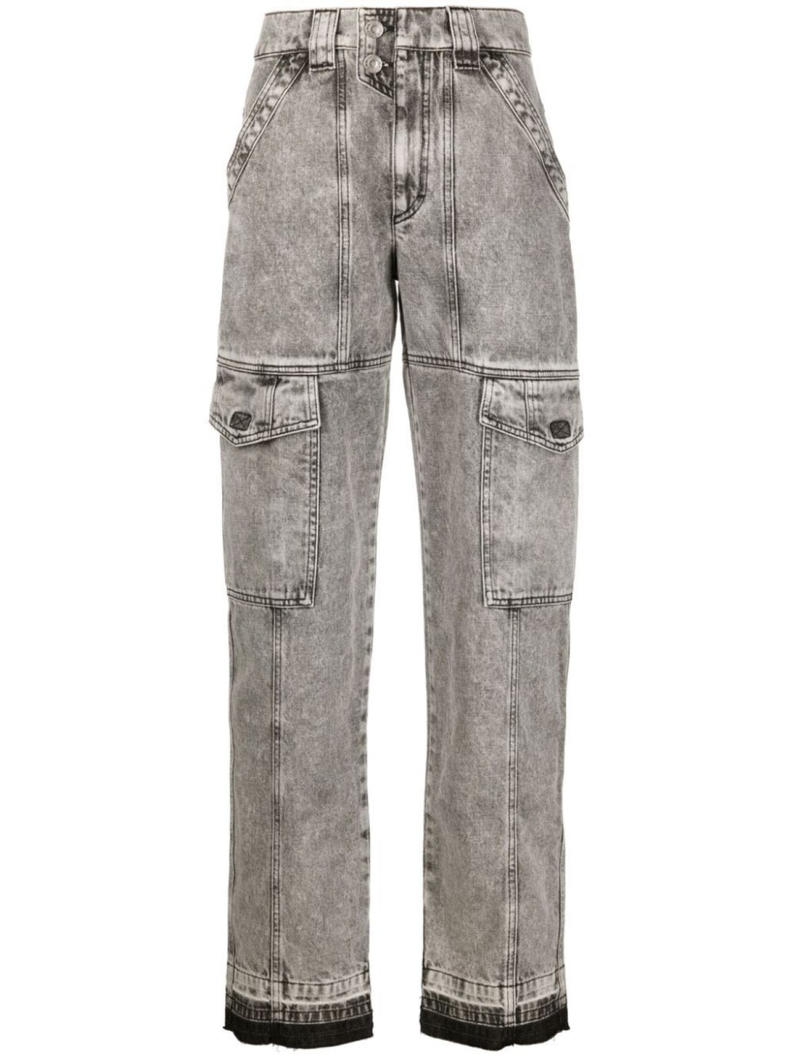 

Marant Étoile футболка с логотипом, серый