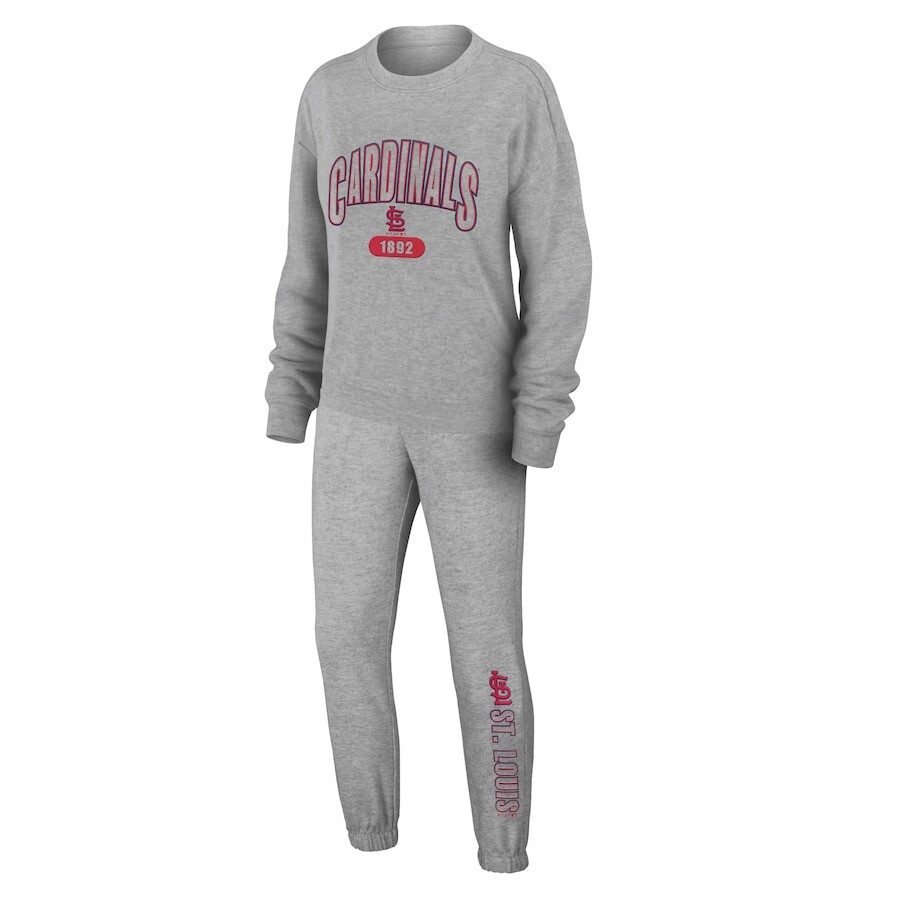 

Пижамный комплект WEAR by Erin Andrews St Louis Cardinals, серый