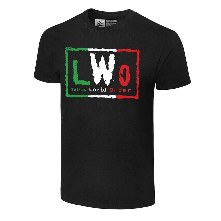 

Футболка с коротким рукавом WWE Authentic Lwo, черный