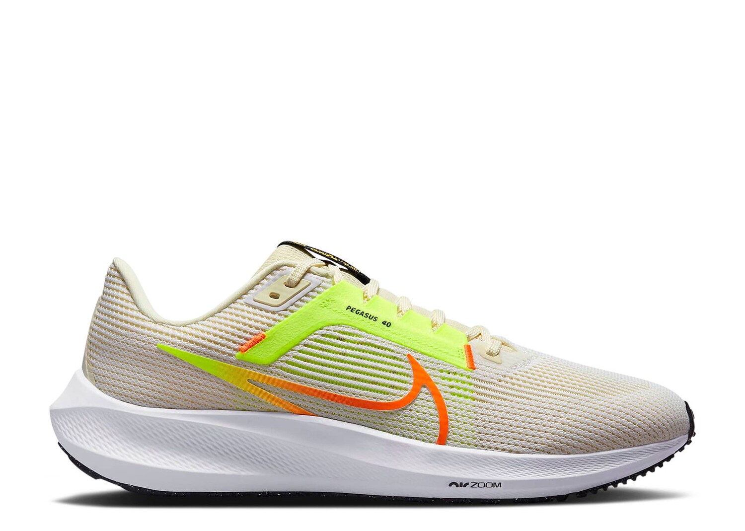 

Кроссовки Nike Air Zoom Pegasus 40 'Coconut Milk Lime', кремовый, Бежевый;серый