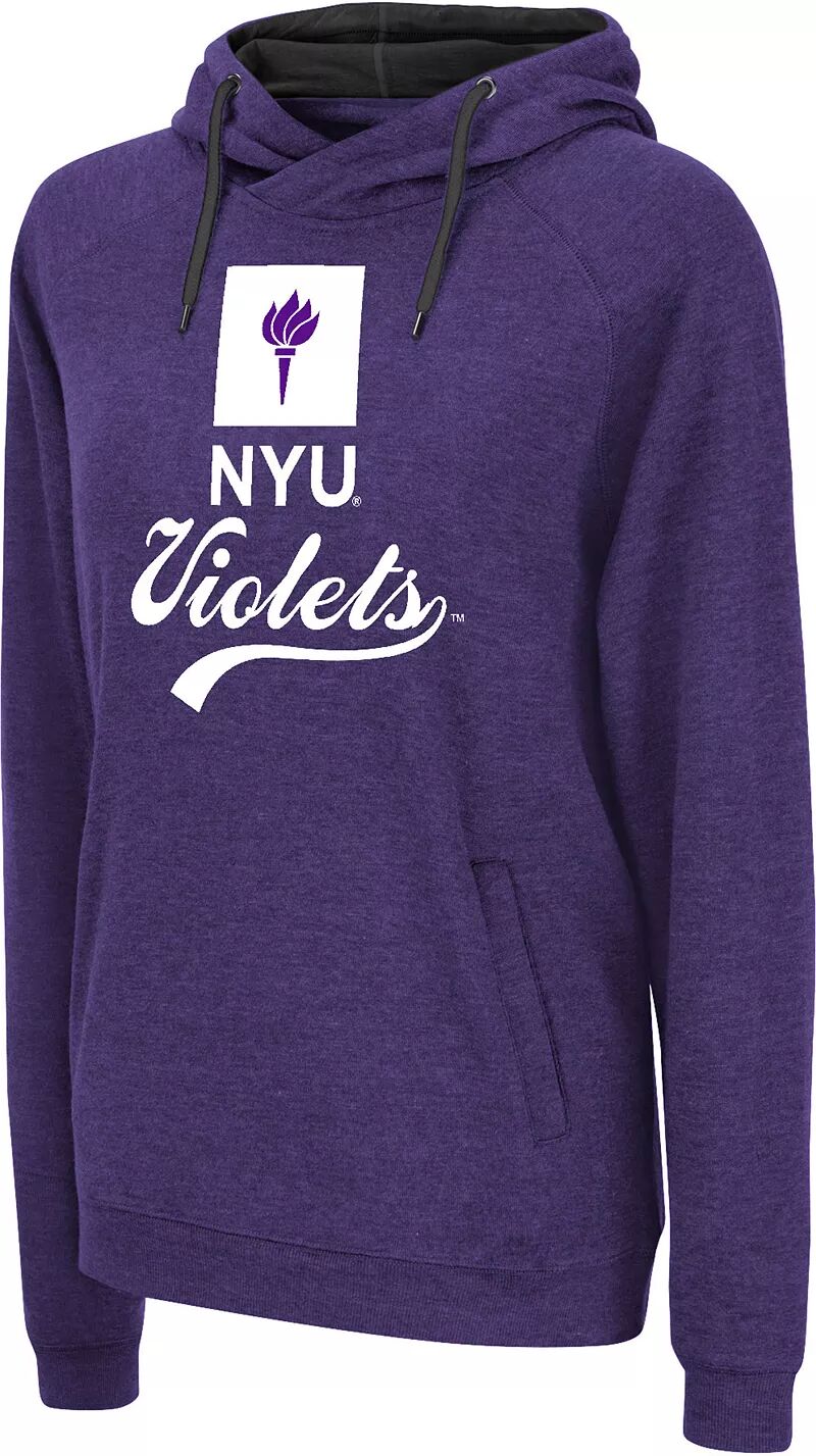 цена Colosseum Женский пуловер с капюшоном NYU Violets NYU Purple