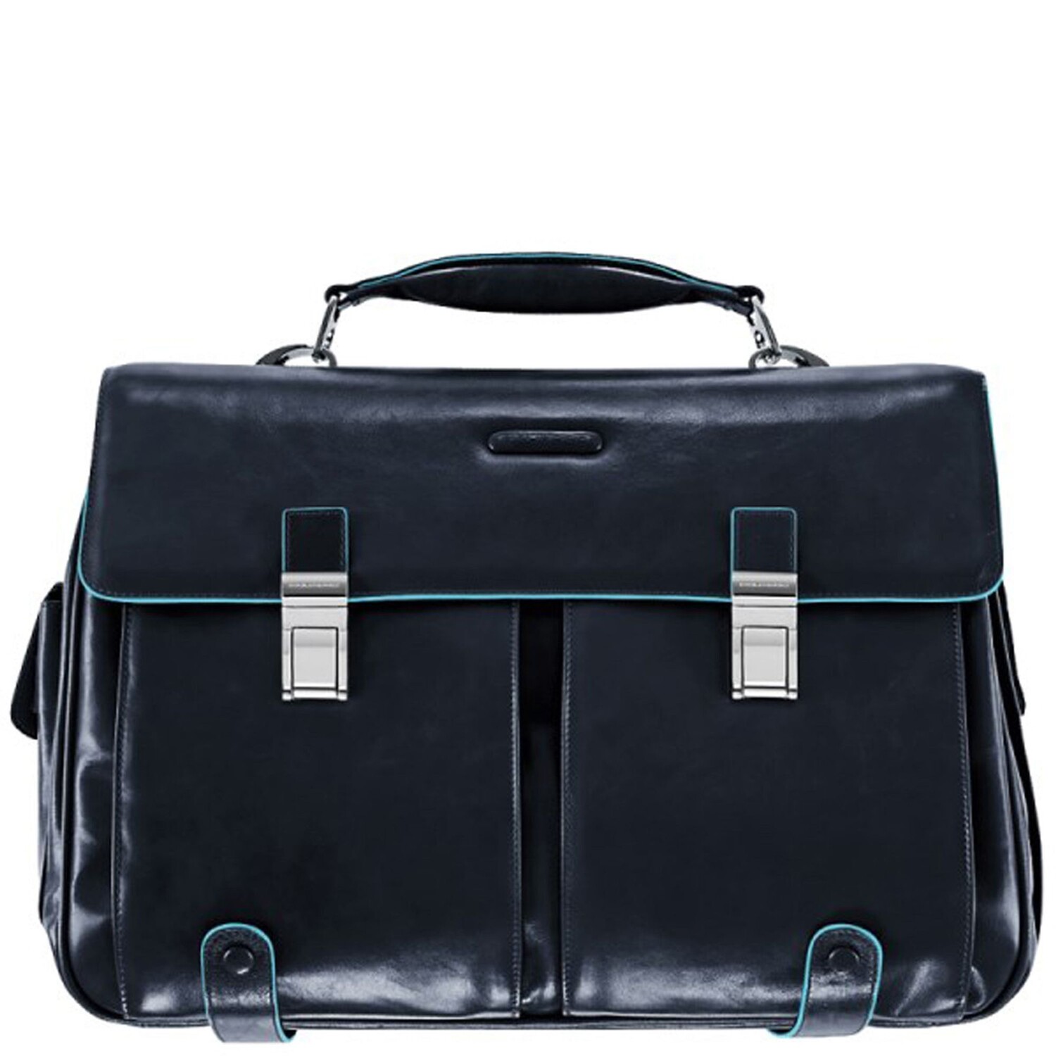 

Сумка для ноутбука Piquadro Blue Square Leder 43 cm Laptopfach, ночной синий