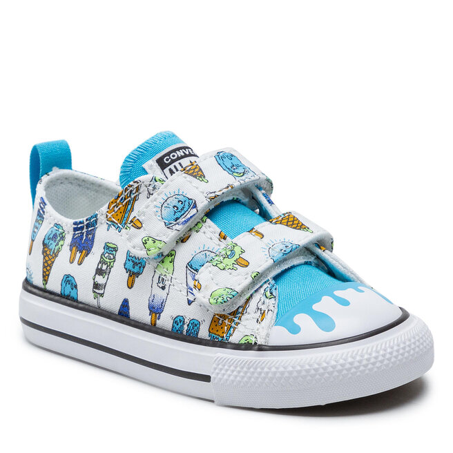 

Кроссовки Converse CtasOx, белый синий