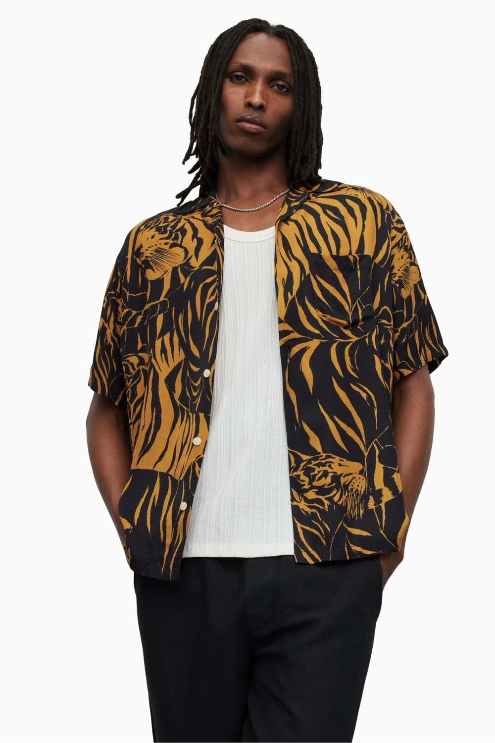 

Коричневая рубашка AllSaints Wildcat All Saints, коричневый