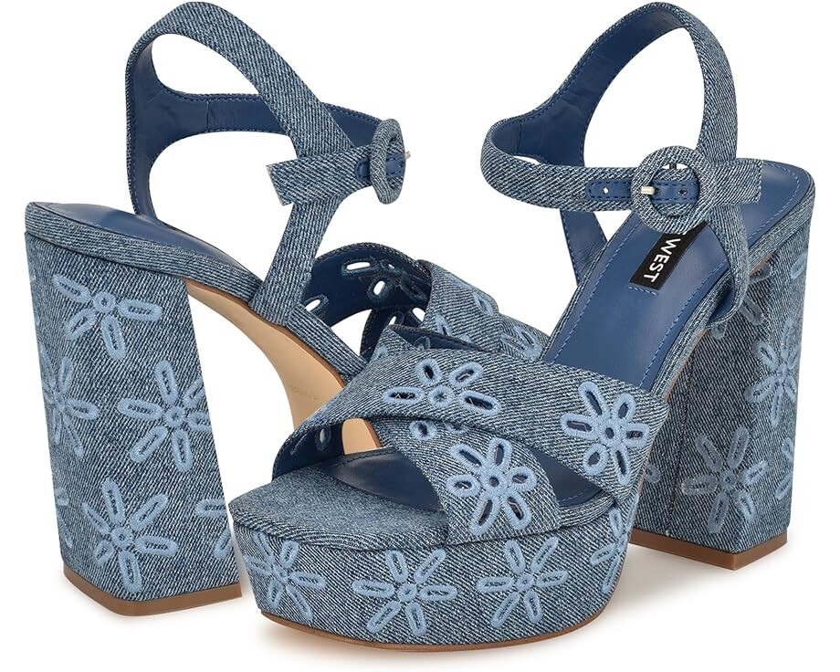 

Туфли Nine West Vallen, цвет Blue Denim