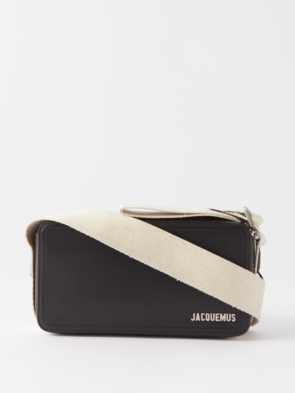 

Кожаная сумка через плечо cuerda Jacquemus, черный