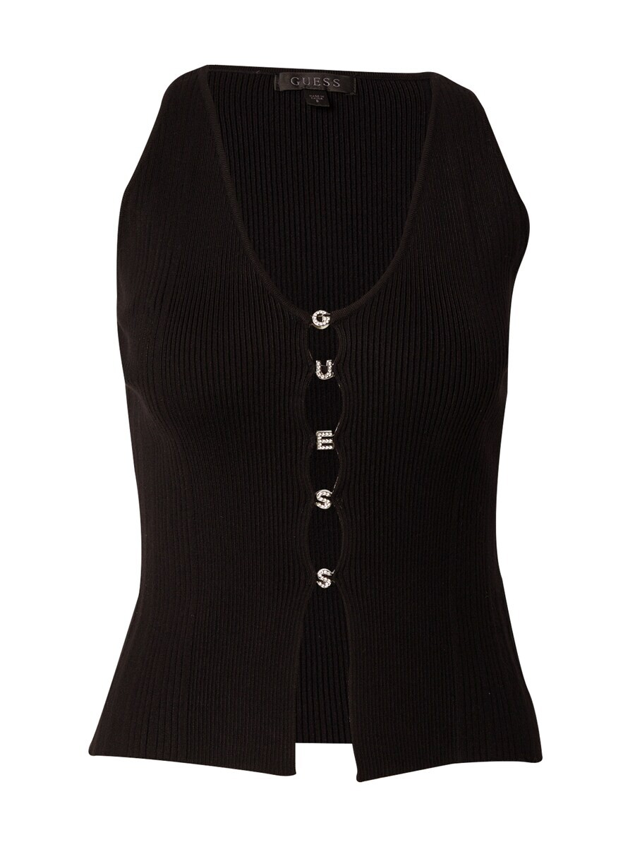 

Топ GUESS Knitted Top MEGHEN, черный