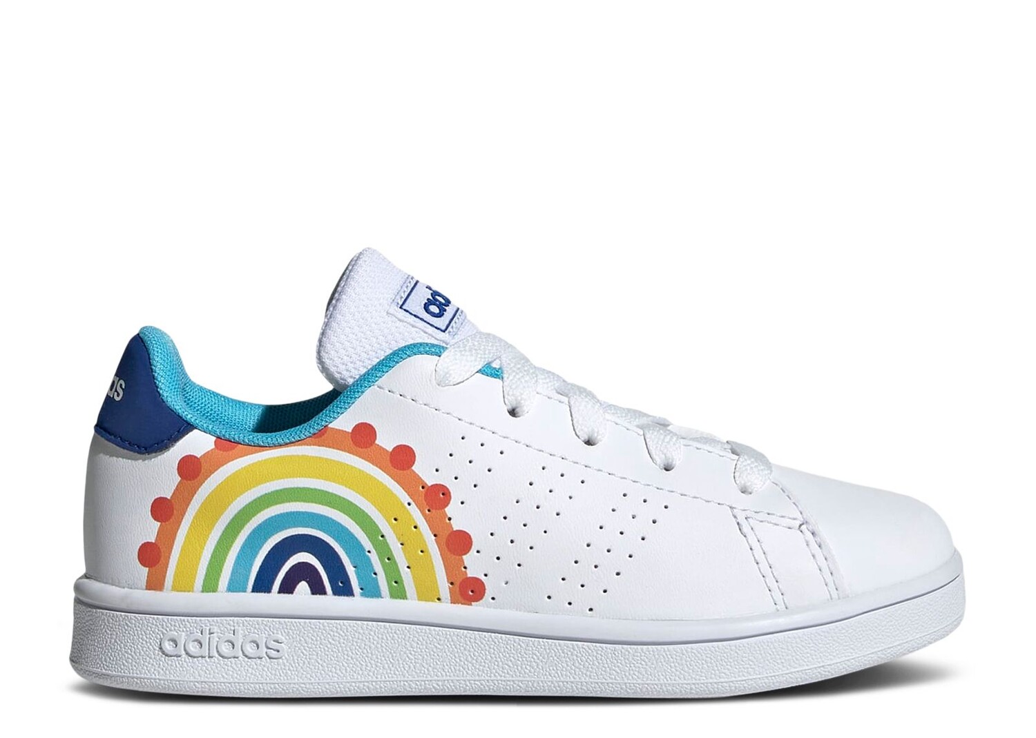 

Кроссовки adidas Advantage J 'Rainbow', белый