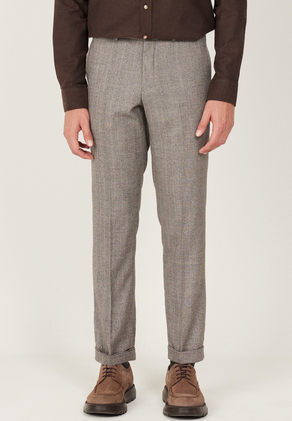 

Брюки COMFORT FIT AC&CO / ALTINYILDIZ CLASSICS, цвет brown