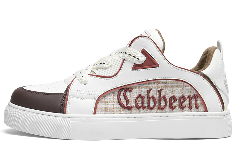 

Кроссовки Cabbeen Skateboarding Shoes Men Low-top, цвет Off-white