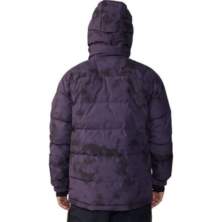 

Пуховик First Tracks мужской Mountain Hardwear, цвет Blurple Ice Dye Print