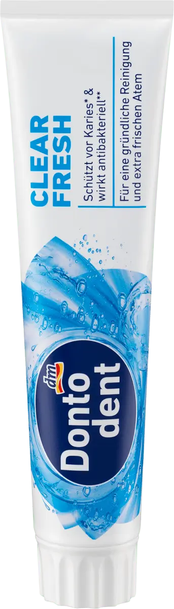 

Зубная паста Clear Fresh 125 мл Dontodent