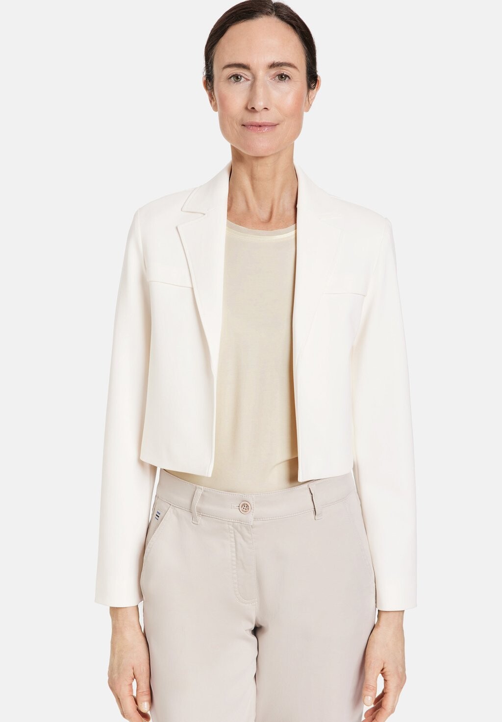 

Блейзер LANGARM ELEGANTER KURZ Gerry Weber, цвет whisper white