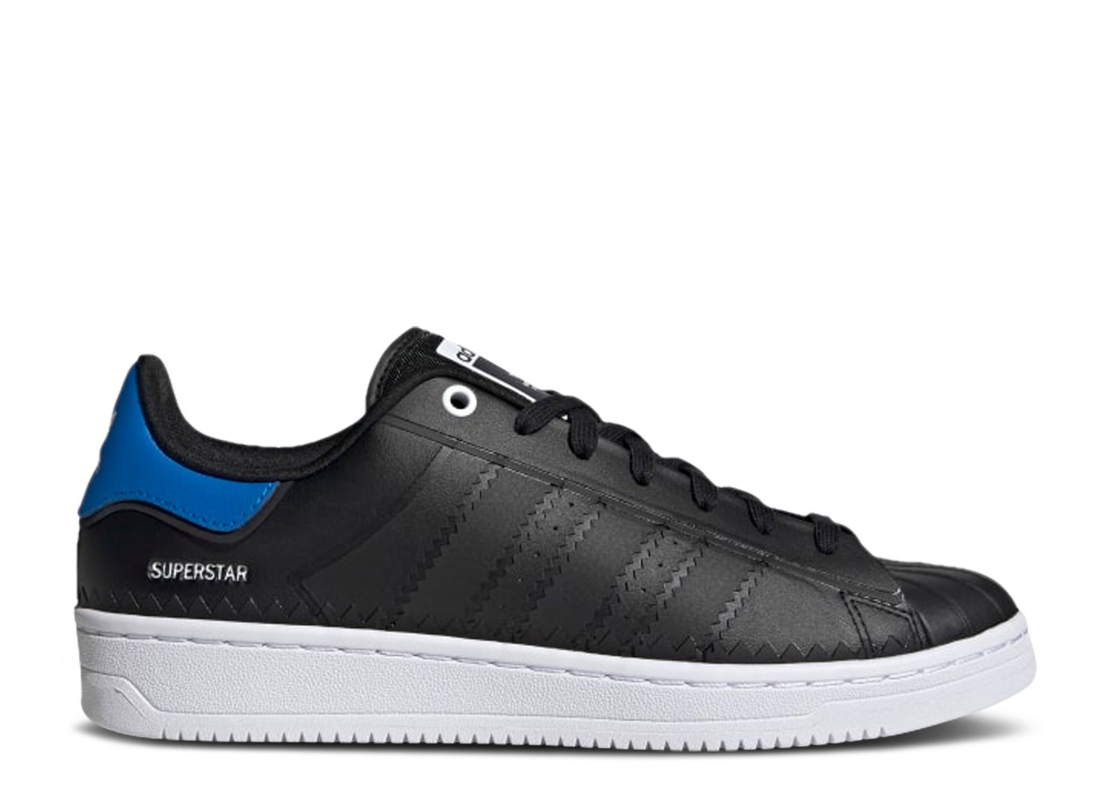 Кроссовки adidas Superstar Ot Tech 'Black Blue Bird', черный кроссовки adidas superstar ot tech black blue bird черный