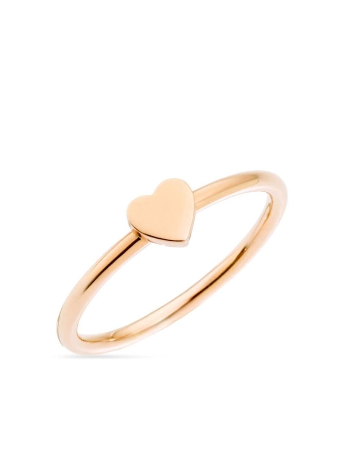 

Кольцо Heart из розового золота Dodo, розовый