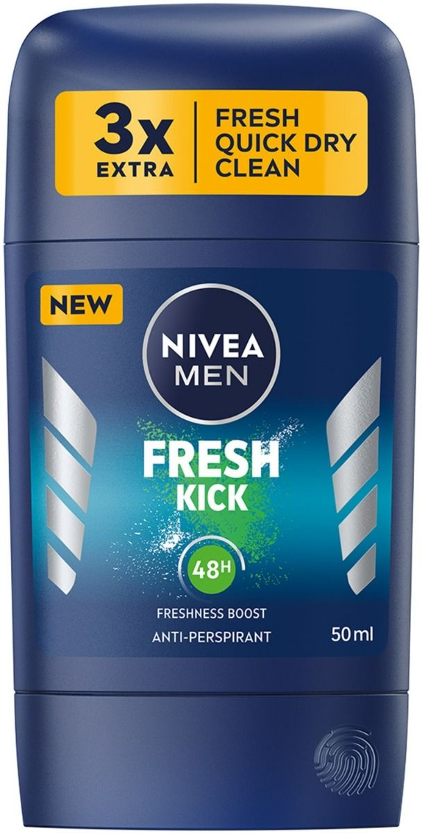 Nivea Men Fresh Kick антиперспирант для мужчин, 50 ml