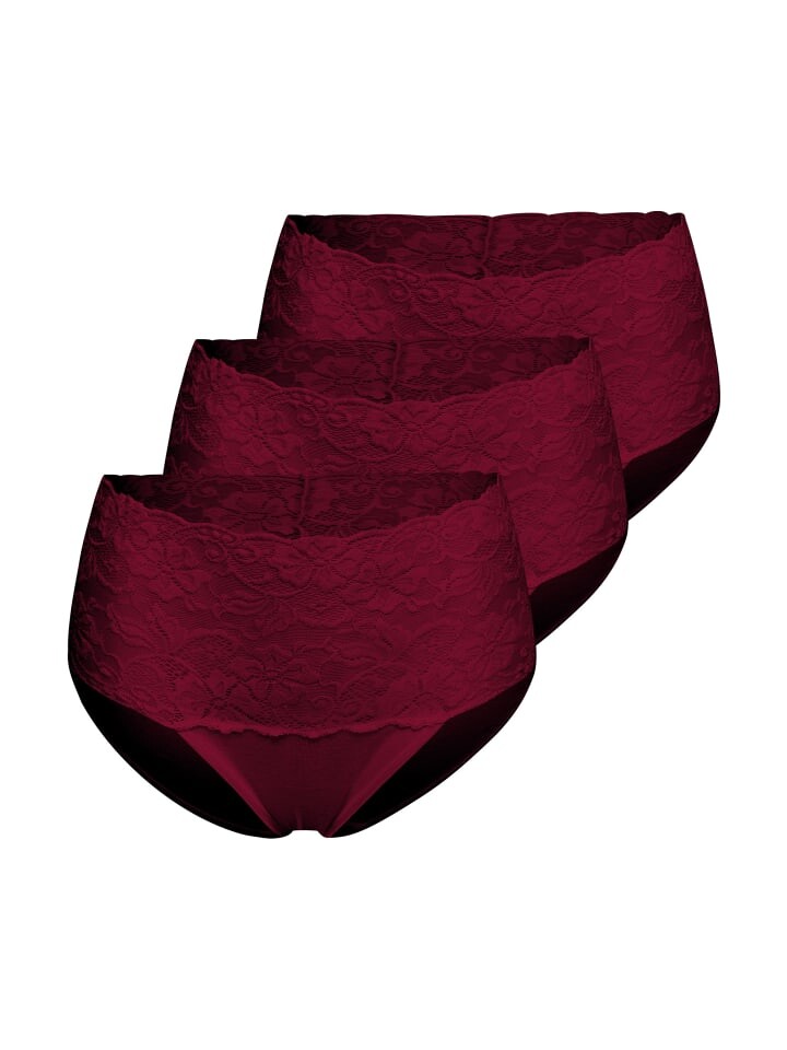 

Трусы Nina von C Taillen Slip Fine Cotton, цвет red berries