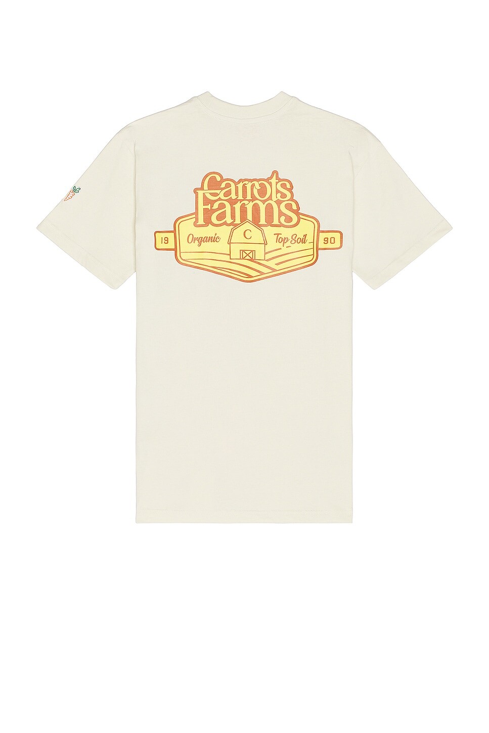 

Футболка Carrots Top Soil T-shirt, кремовый, Бежевый