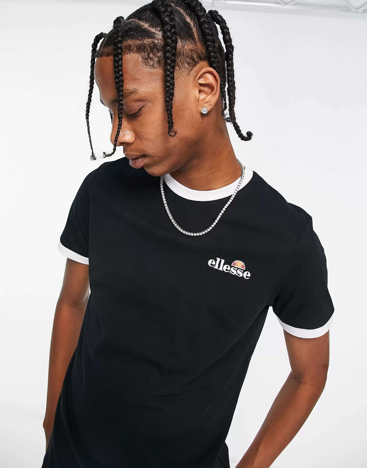 

Черная футболка Ellesse Meduno, Черный