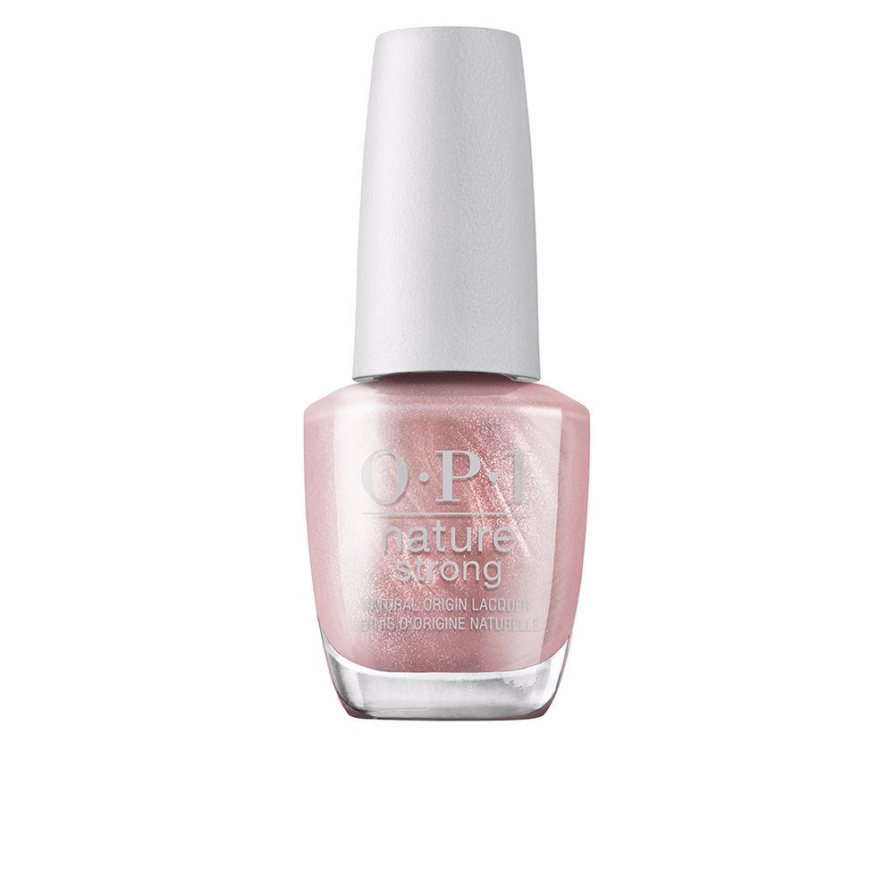Лак для ногтей Nature strong nail lacquer Opi, 15 мл, Intentions are Rose Gold цена и фото