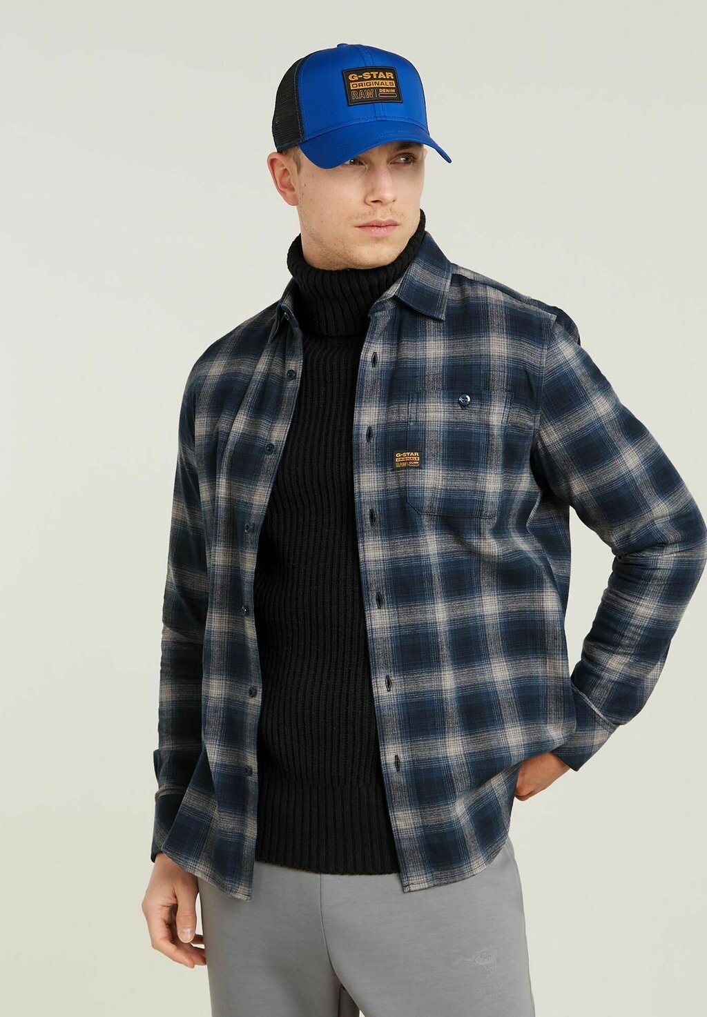 

Рубашка BRISTUM 2.0 LONG SLEEVE G-STAR, темно-синий