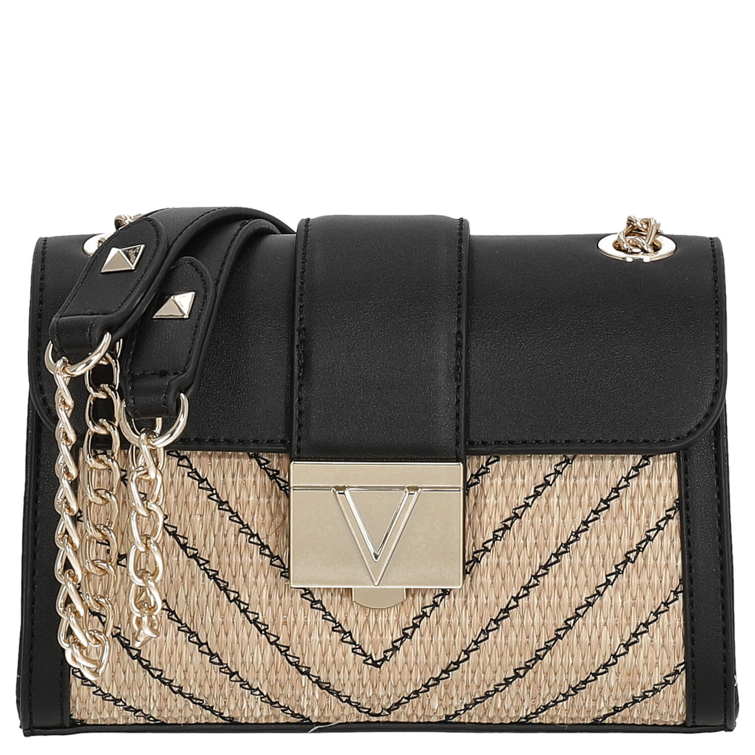

Сумка через плечо Valentino Bags Tribeca Umhängetasche 20 см, натуральный/черный
