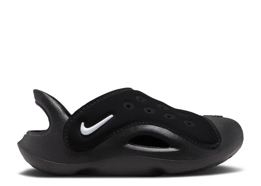 

Кроссовки Nike Aqua Swoosh Sandal Td 'Black', черный