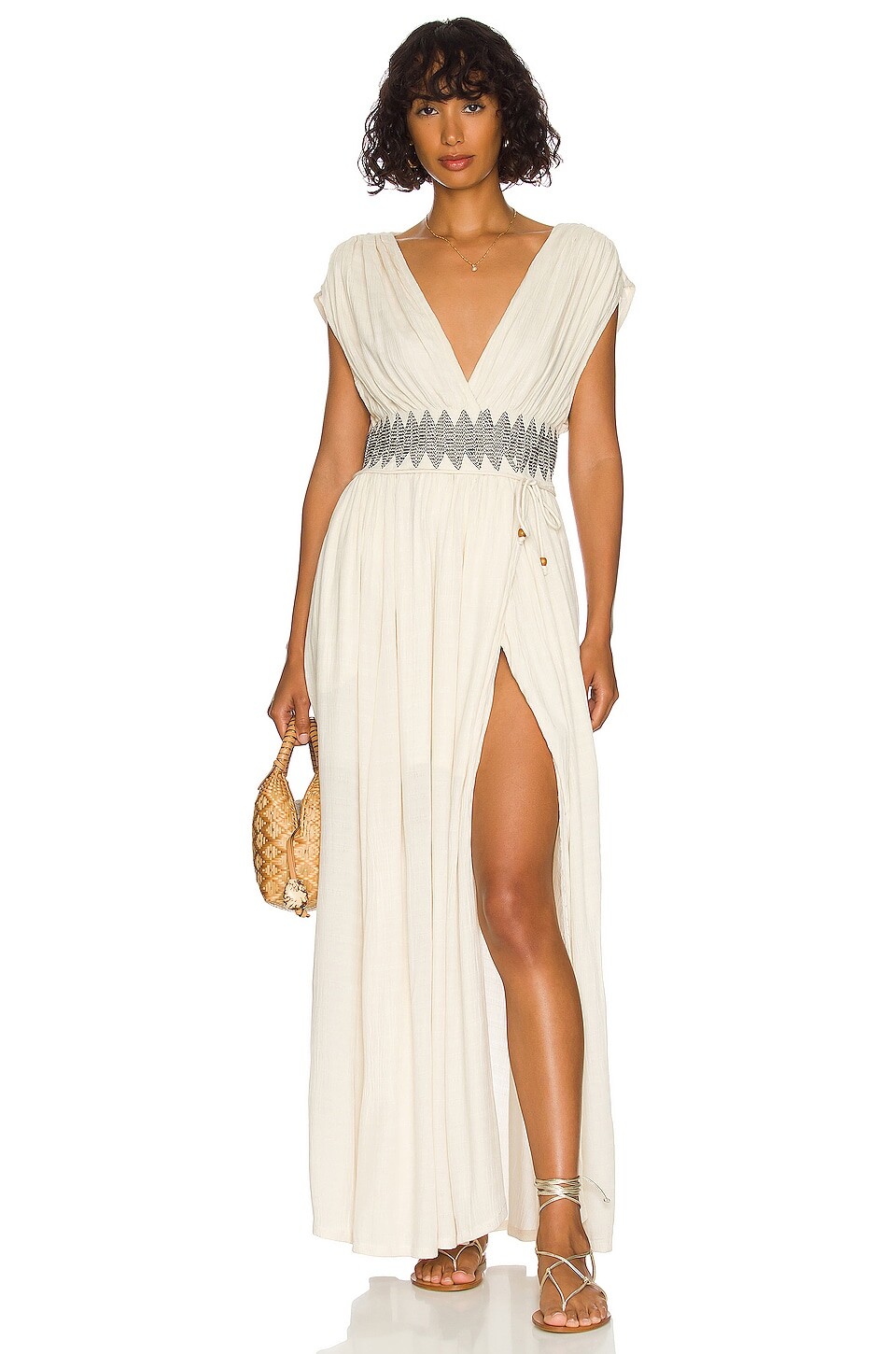 

Платье миди Free People Devon, цвет Tes