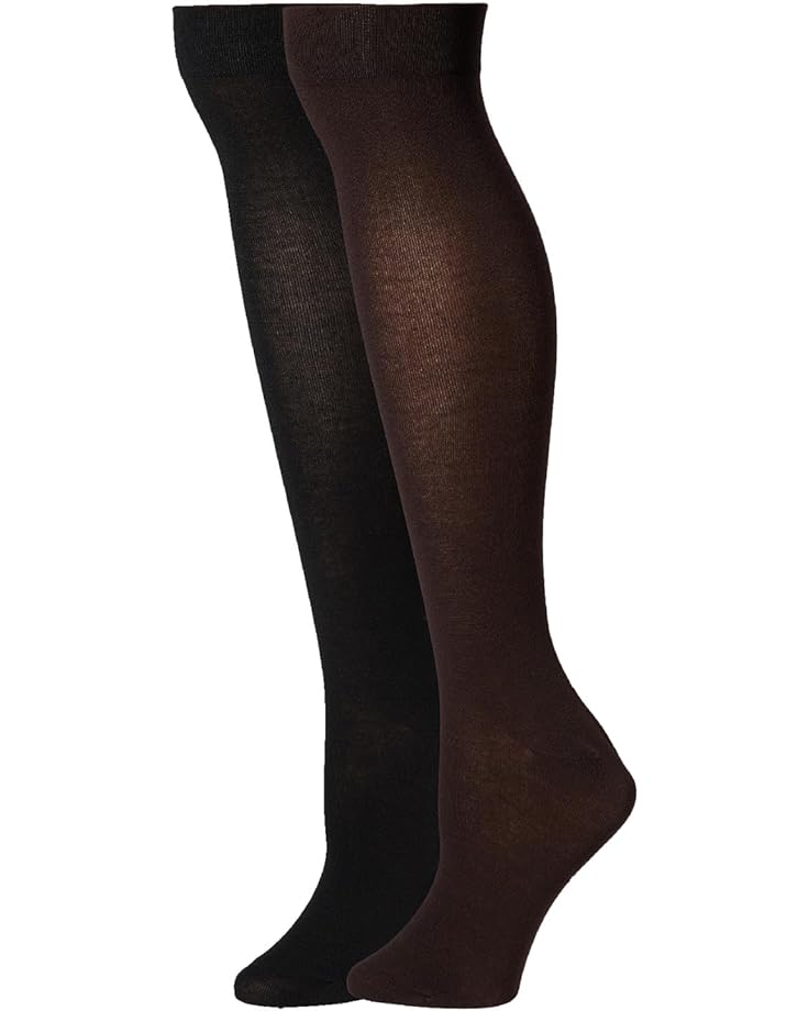 Носки HUE Modal Knee Socks 2-Pack, цвет Espresso Pack