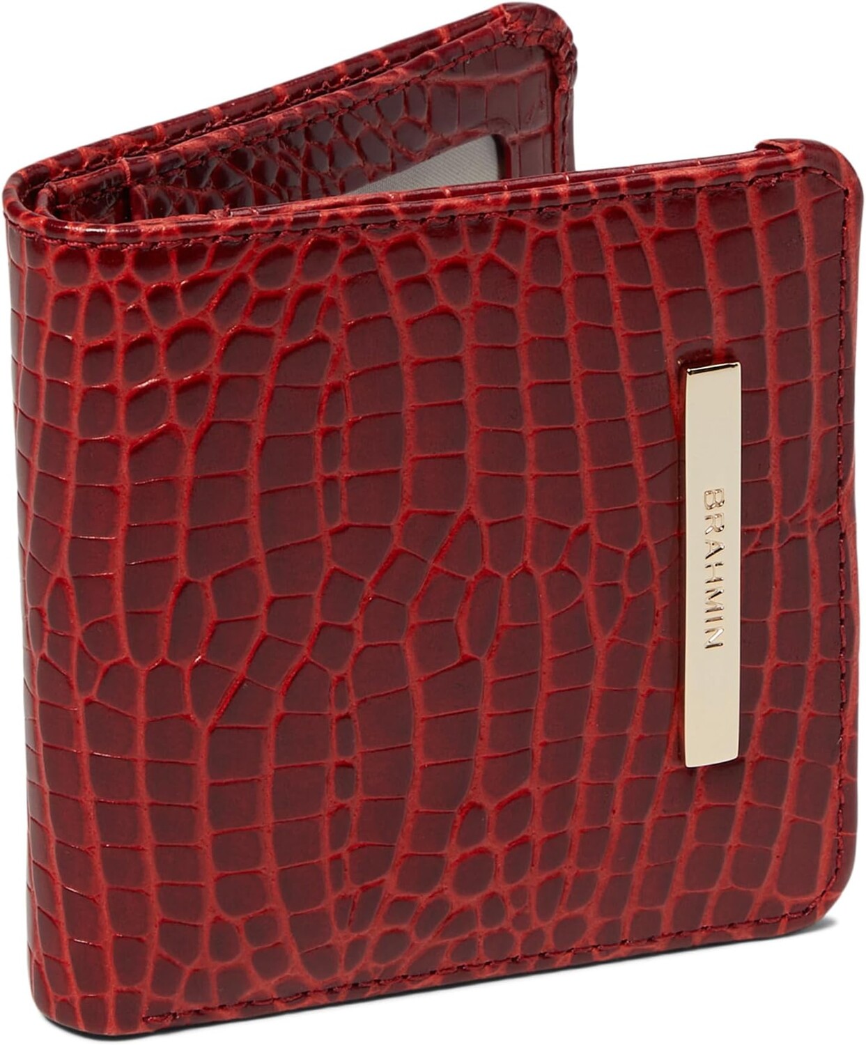 

Джейн Кошелек Brahmin, цвет Red Glissandro