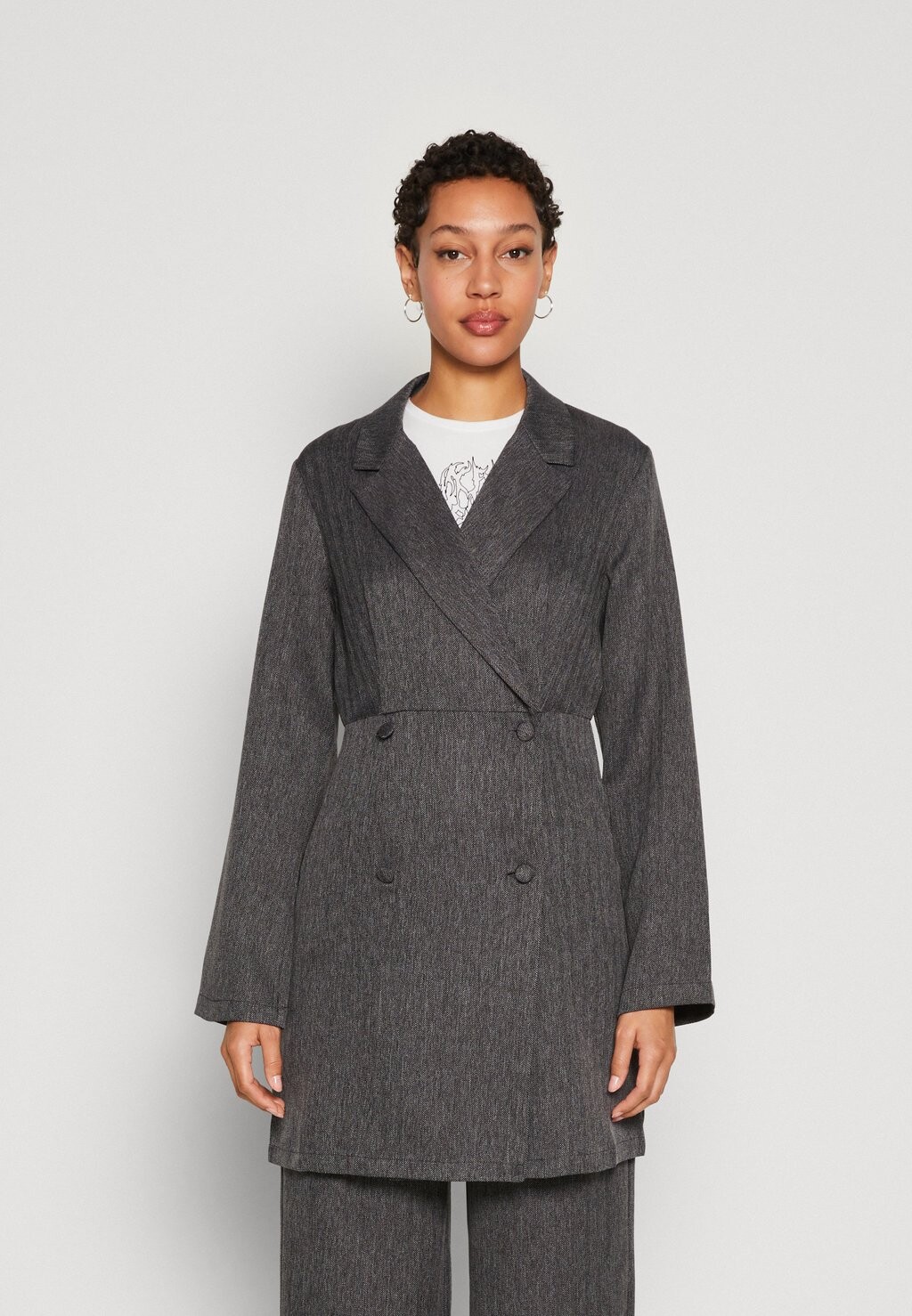 

Летнее платье Vmolla Short Blazer Dress Vero Moda, черный
