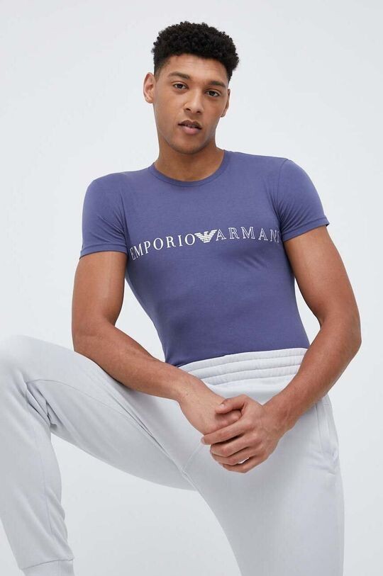 

Футболка для отдыха Emporio Armani Underwear, темно-синий