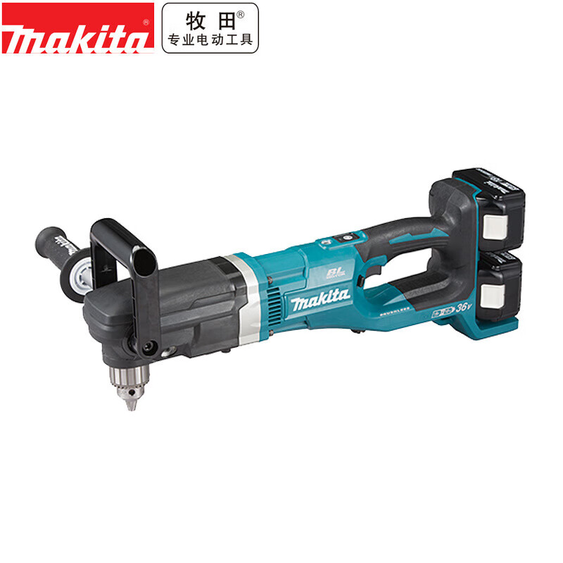 Электродрель угловая Makita DDA460PT2 + два аккумулятора 36V/5.0Ah, зарядное устройство