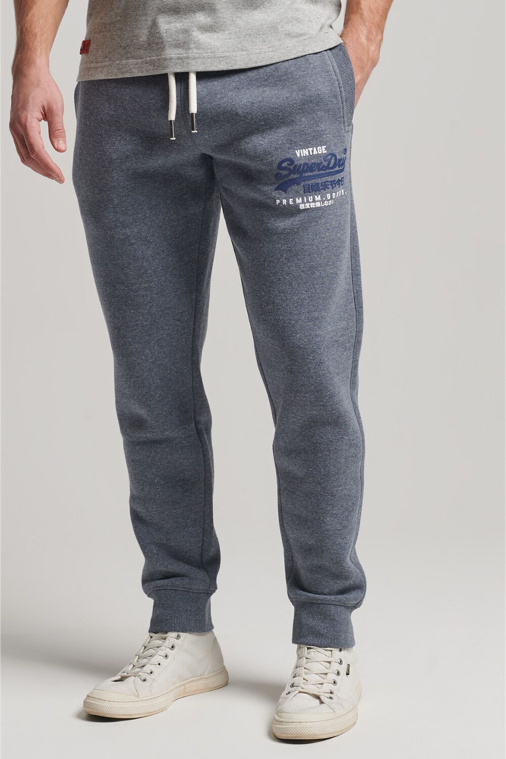 

Джоггеры Americana с винтажным логотипом Superdry, синий