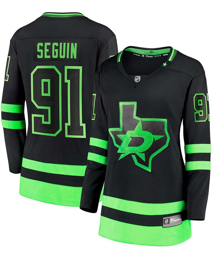 

Женская черная майка отколовшегося игрока Tyler Seguin Dallas Stars 2020/21 Fanatics, черный